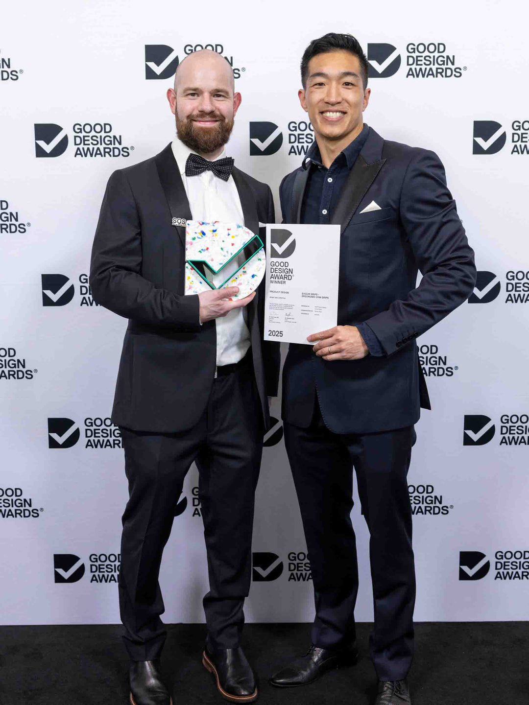 Awards page - Australian Good Design Awards Ceremony | Evolve Grips