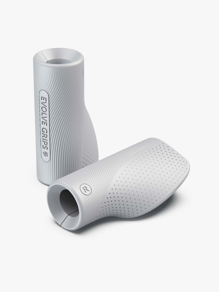 Evolve Grips | Ergonomic Thick Grips for Bigger Arms, Fat Grips, Fat Gripz - Comfort, Small | Deep Etched Pair