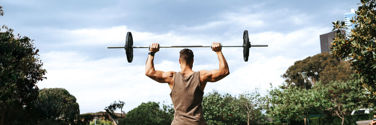 Suitable Exercises banner | Evolve Grips | Ergonomic Thick Grips for Bigger Arms